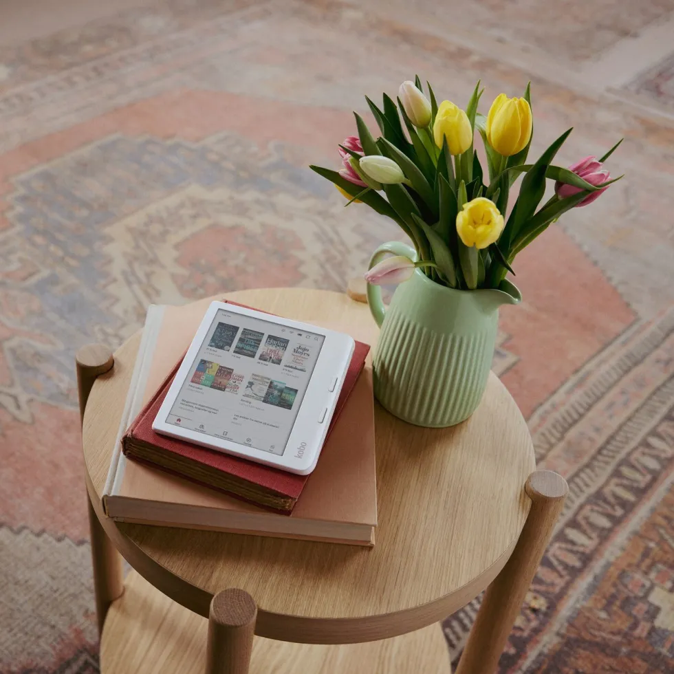 Kobo Libra Colour Lesebrett 7" Hvit