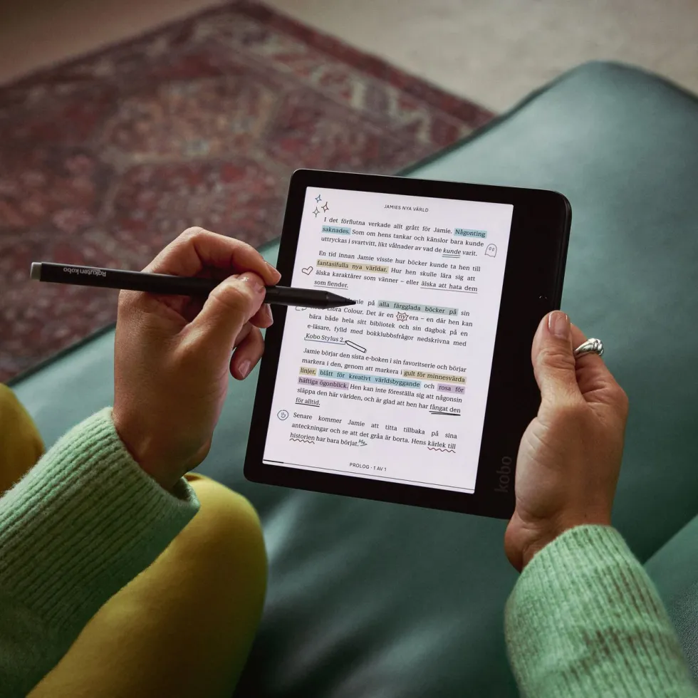 Kobo Libra Colour Lesebrett 7" Hvit