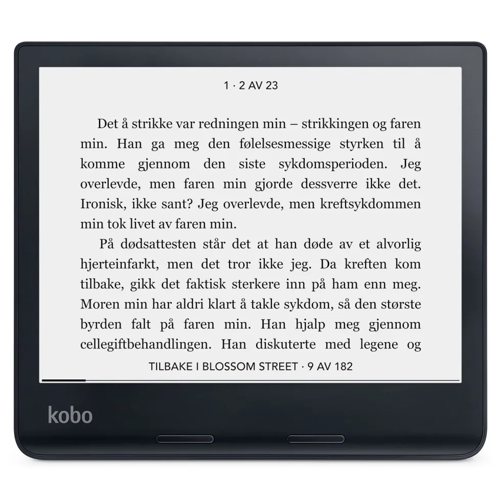 Kobo Sage Vanntett lesebrett 8” med wifi
