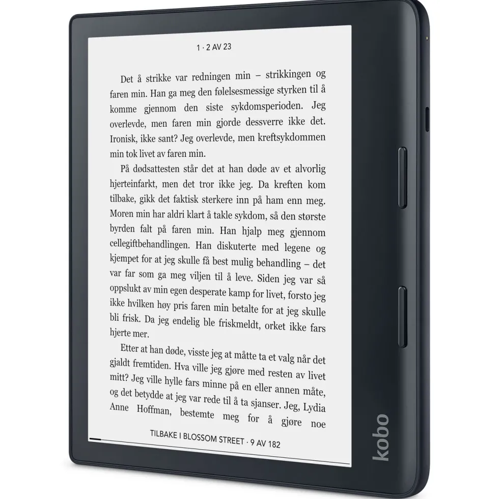 Kobo Sage Vanntett lesebrett 8” med wifi