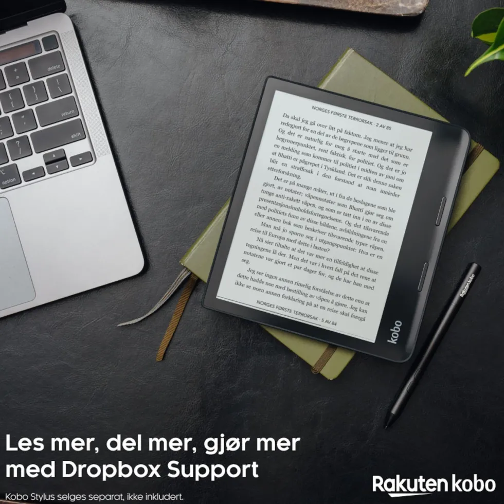 Kobo Sage Vanntett lesebrett 8” med wifi