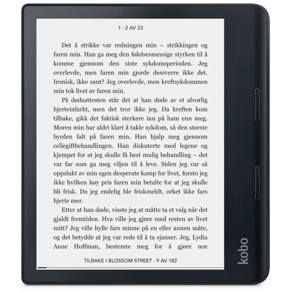 Kobo Sage Vanntett lesebrett 8” med wifi