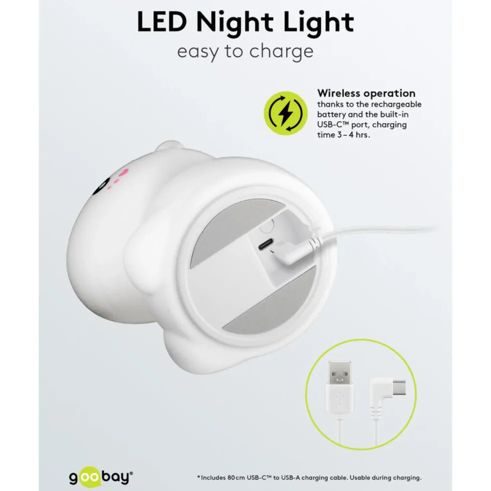LED-nattlys Enhjørning