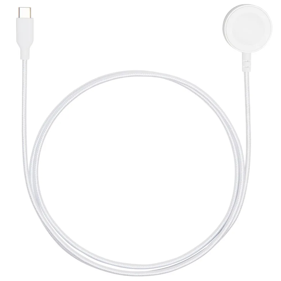 Linocell Apple Watch-ladekabel med USB-C 1,2 m