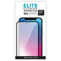 Linocell Elite Extreme Curved Skjermbeskytter for iPhone X, Xs og 11 Pro