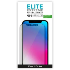 Linocell Elite Extreme Privacy Glass Skjermbeskytter for iPhone 12 Pro Max