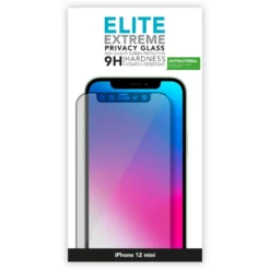 Linocell Elite Extreme Privacy Glass Skjermbeskytter for iPhone 12 Mini