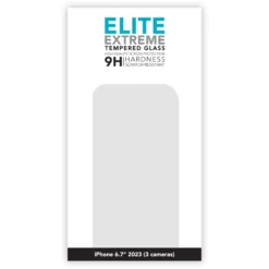 Linocell Elite Extreme Skjermbeskytter for iPhone 15 Pro Max