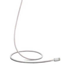 Linocell Flettet USB-C- til Lightning-kabel Rosa 1 m