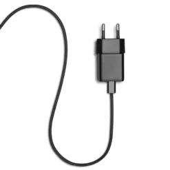Linocell Flettet USB-C- til Lightning-kabel Svart 2 m