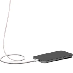 Linocell Flettet USB-C- til USB-C-kabel 60W Rosa 1 m