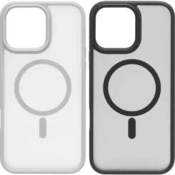 Linocell Hard Case Mobildeksel for iPhone 16 Pro Max Hvit