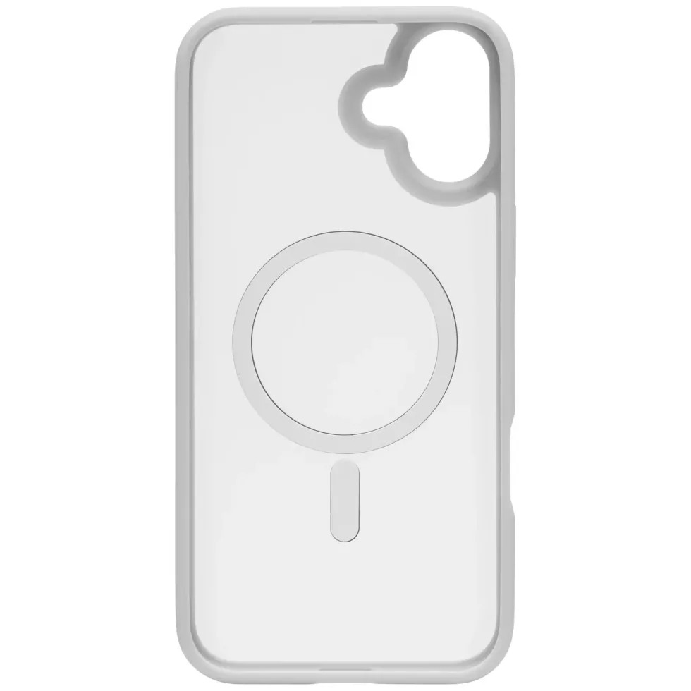 Linocell Hard Case Mobildeksel for Iphone 16 Plus Magsafe Hvit