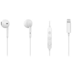 Linocell Lightning-hodetelefoner Hvit