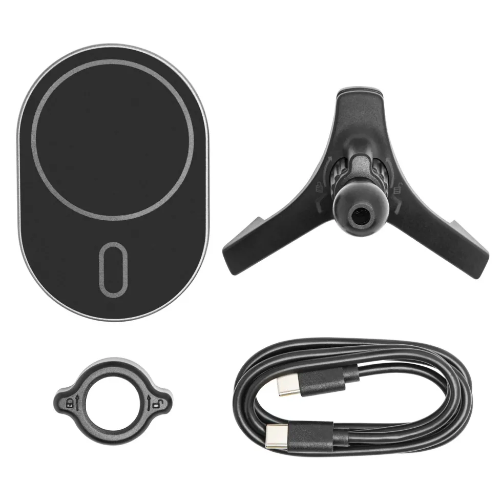 Linocell Magsafe-ladeplate for bilen 15 W