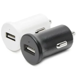 Linocell Mini USB-billader 2,4 A Svart