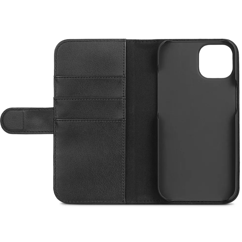 Linocell Mobiletui for iPhone 14 svart