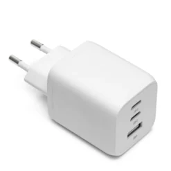 Linocell Premium GaN USB-C lader med PD 65 W Hvit