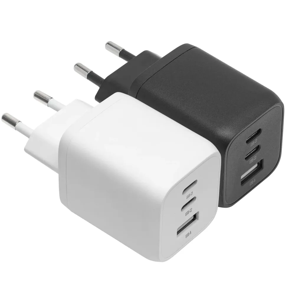 Linocell Premium GaN USB-C lader med PD 65 W Hvit