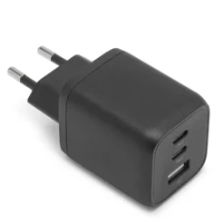 Linocell Premium GaN USB-C lader med PD 65 W Svart