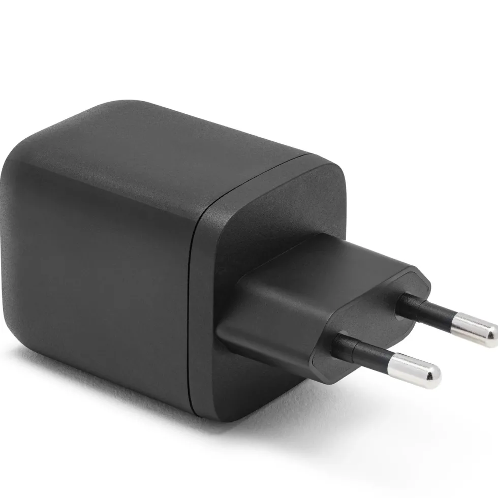 Linocell Premium GaN USB-C lader med PD 65 W Svart