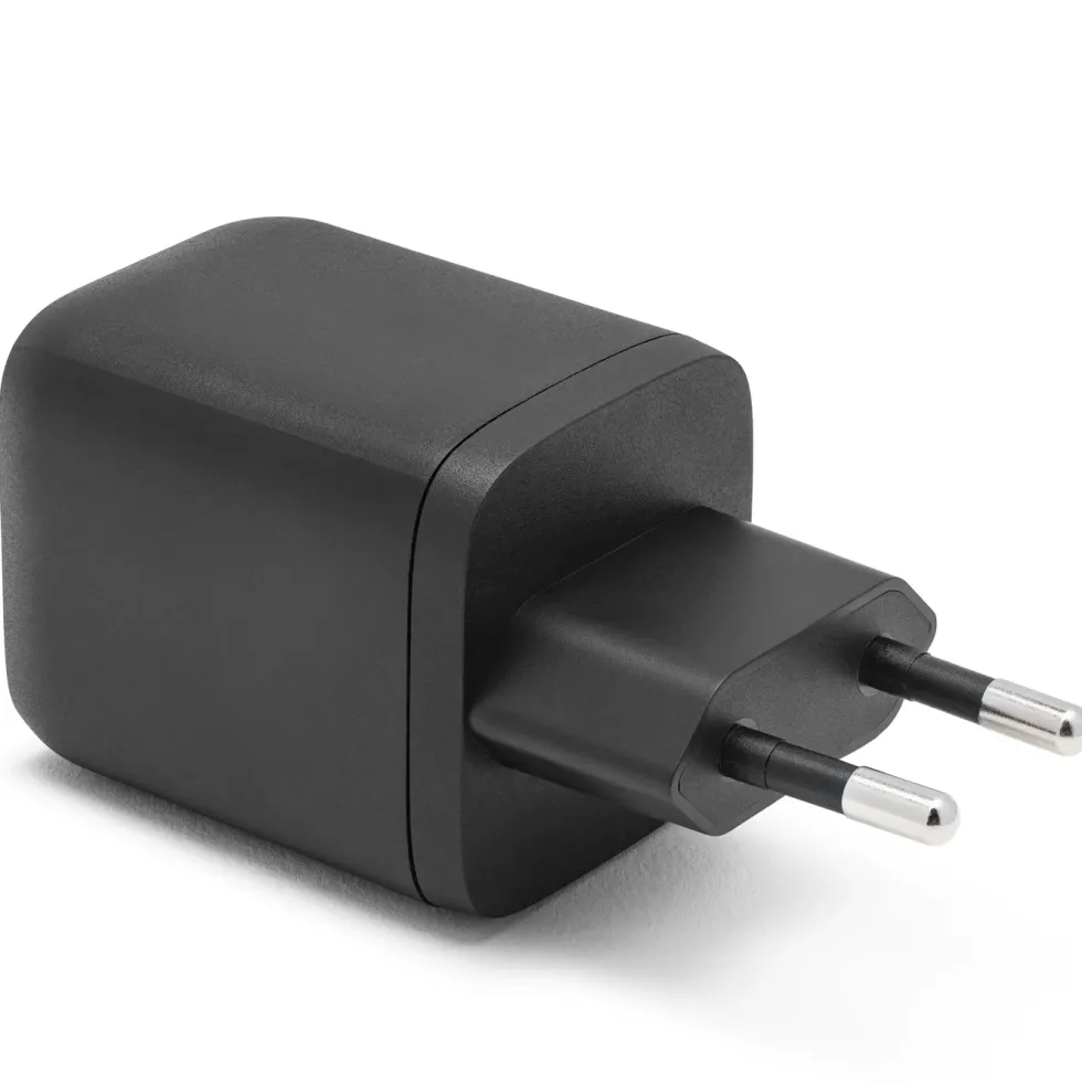 Linocell Premium GaN USB-C lader med PD 65 W Svart