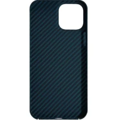 Linocell Premium Kevlar Robust deksel for iPhone 13 Pro Max Blå