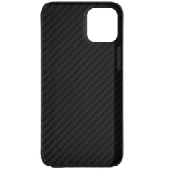 Linocell Premium Kevlar Robust deksel for iPhone 12 Mini Svart