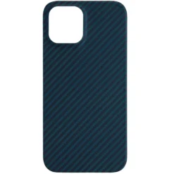 Linocell Premium Kevlar Robust deksel for iPhone 12 Pro Max Blå