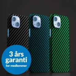 Linocell Premium Kevlar Robust deksel for iPhone 13 Mini Svart