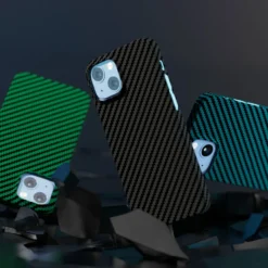 Linocell Premium Kevlar Robust deksel for iPhone 13 Mini Blå