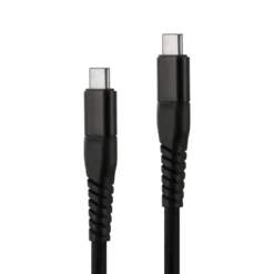 Linocell Premium Kevlar USB-C 3.2-kabel - Svart 1 m