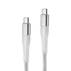 Linocell Premium Kevlar USB-C 3.2-kabel - Hvit 3 m