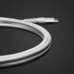 Linocell Premium Kevlar USB-C 3.2-kabel - Hvit 2 m