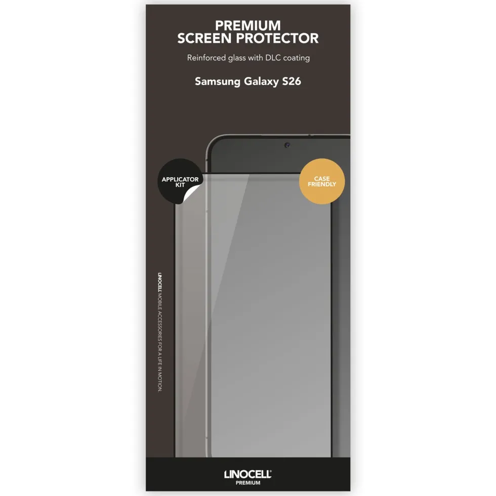 Linocell Premium Skjermbeskytter for Samsung Galaxy S26