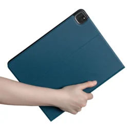Linocell Premium Trifold Cover for iPad Pro 12,9" (3.-6. gen) Blå