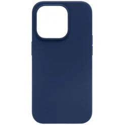 Linocell Rubber Case for iPhone 15 Pro Blå