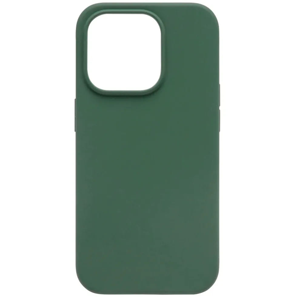 Linocell Rubber Case for iPhone 15 Pro Grønn