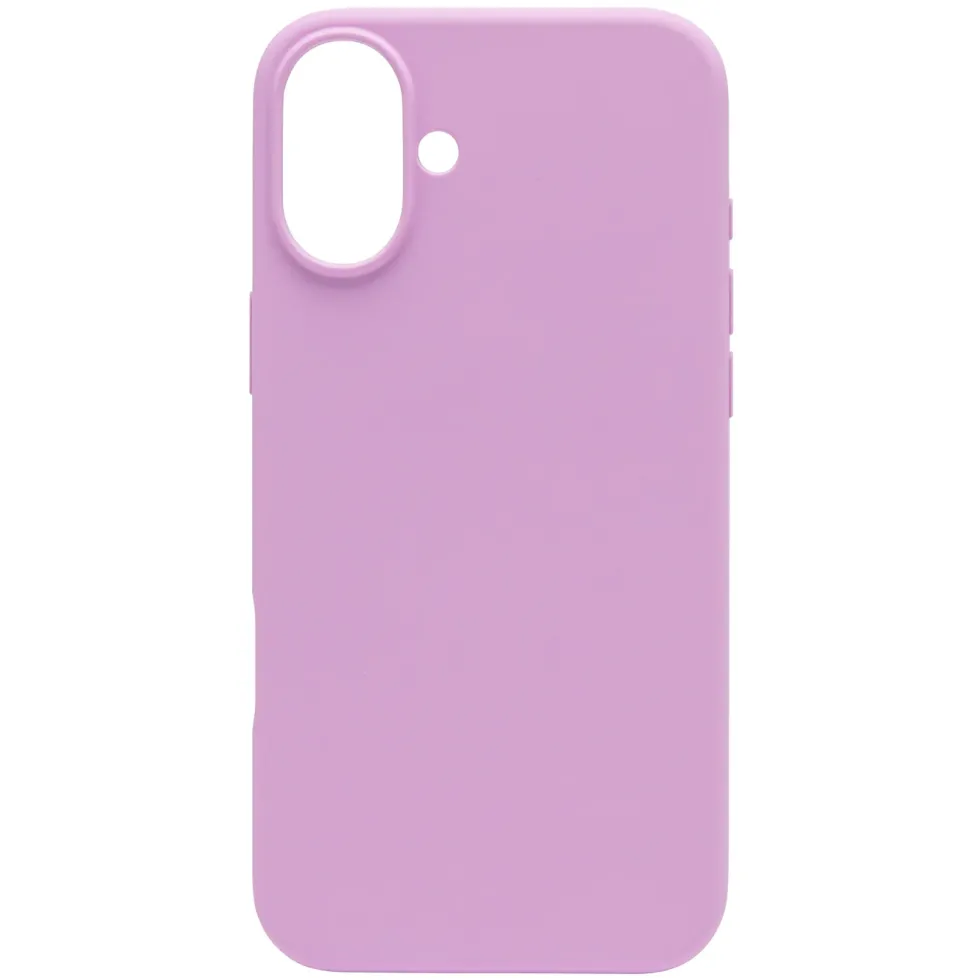 Linocell Rubber case for iPhone 16 Plus Rosa