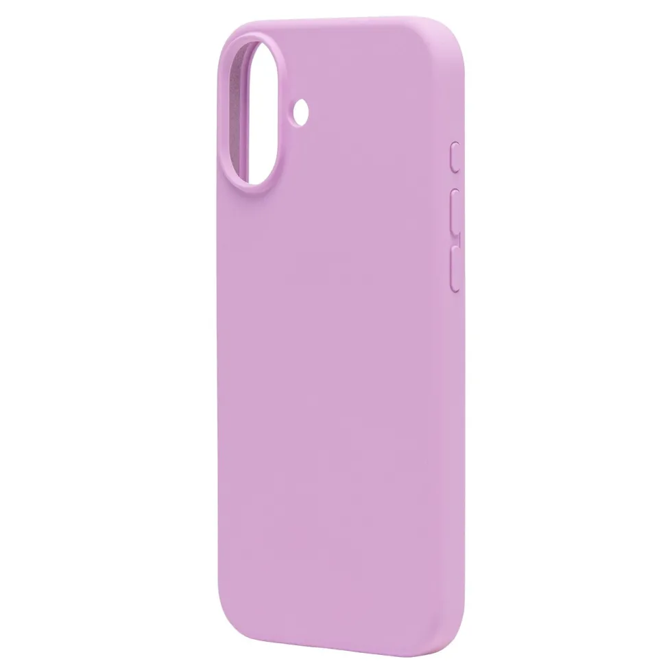 Linocell Rubber case for iPhone 16 Plus Rosa