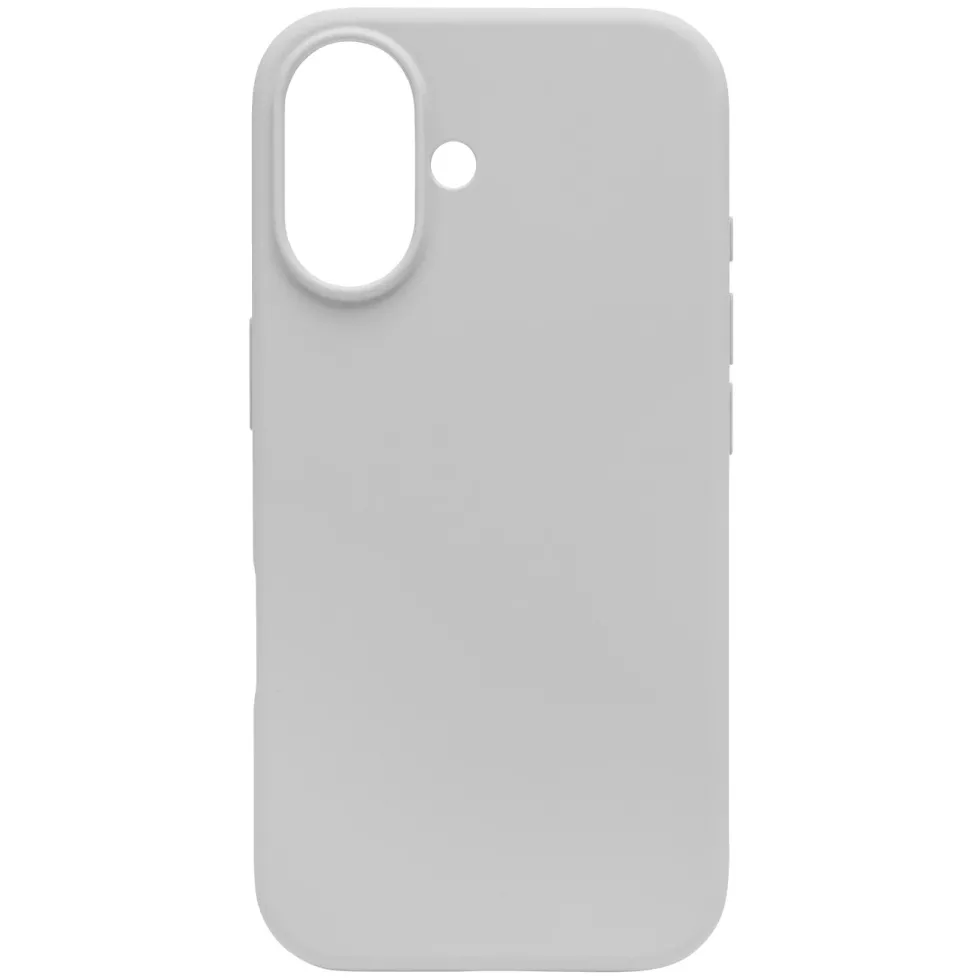 Linocell Rubber case for iPhone 16 Grå