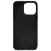 Linocell Rubber case for iPhone 15 Pro Max Svart