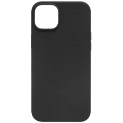 Linocell Rubber case for iPhone 15 Plus Svart