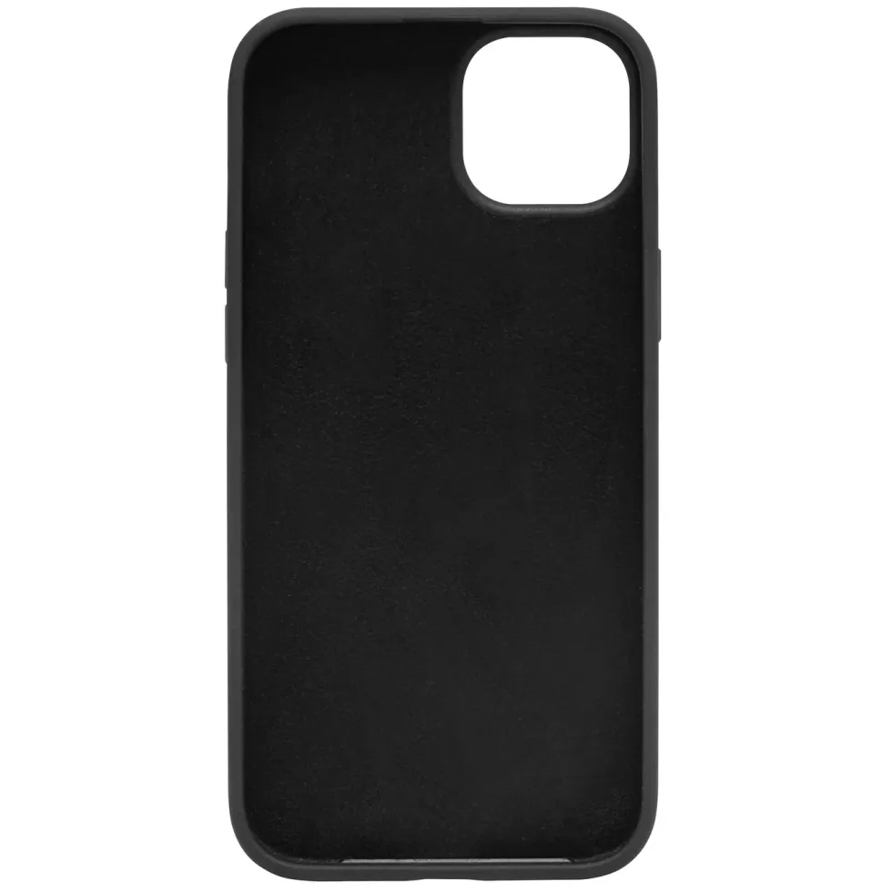 Linocell Rubber case for iPhone 15 Plus Svart