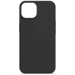 Linocell Rubber case for iPhone 14 Svart