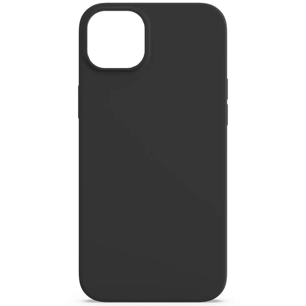 Linocell Rubber case for iPhone 14 Plus svart