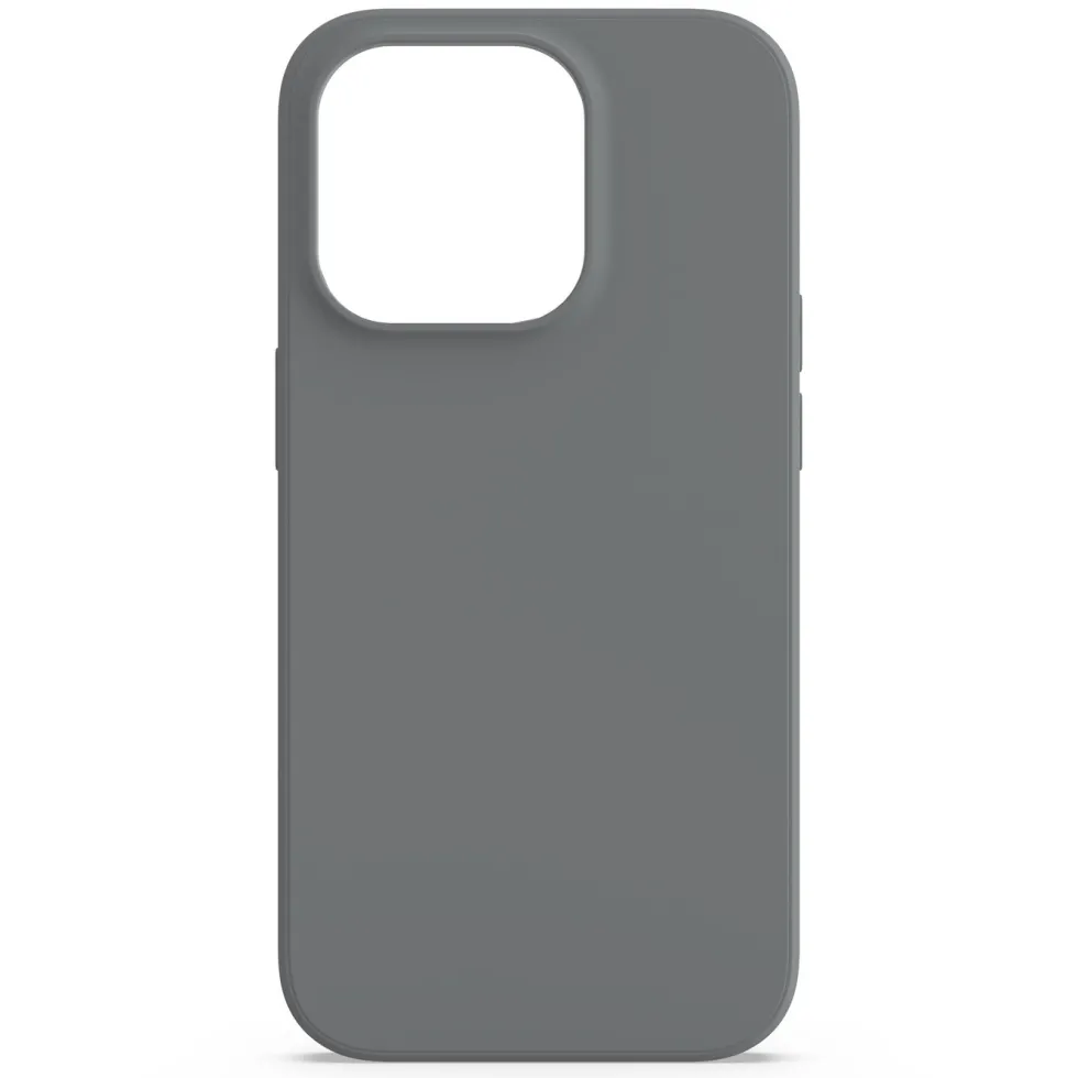 Linocell Rubber case for iPhone 14 Pro Grå