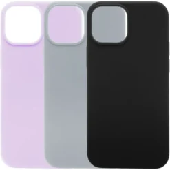 Linocell Rubber Case iPhone for iPhone 13 Mini Grå