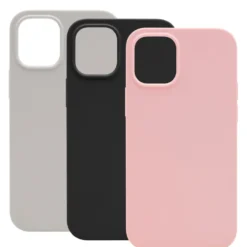 Linocell Rubber Case iPhone 12 Mini Rosa
