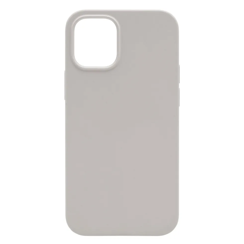 Linocell Rubber Case iPhone 12 Mini Grå